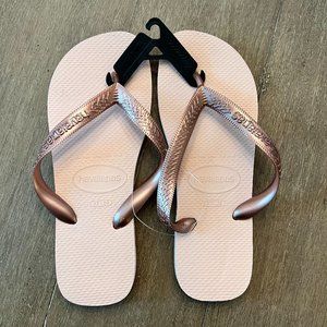 Havaianas Women's Top Ballet Rose Flip Flop Sandal Size 7/8